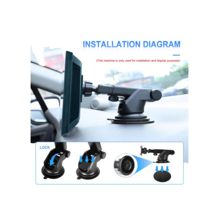 Monitor auto digital wireless 7 inch cu camera marsarier solara BSD ecran tactil camera magnetica DC12V-36V [1]