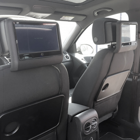 Monitor auto multimedia PNI DB900 negru cu ecran tactil de 9 inch, DVD player, slot card SD si USB, aplicabil pe tetiera [6]