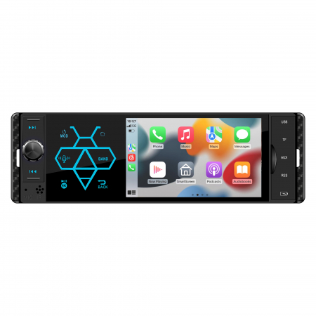 MP5 player auto PNI Clementine 9550 1DIN display 4 inch 50Wx4, Bluetooth, radio FM, Carplay, functie RDS [12]