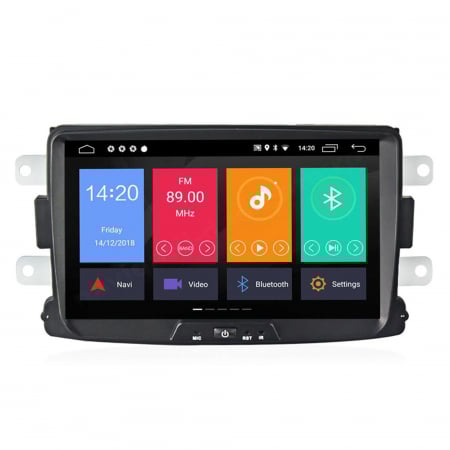 Multimedia player auto PNI DAC100 cu Android 10, 2GB DDR3/ROM 32GB, Sistem navigatie pentru Dacia Logan 2, Sandero, Duster, Renault Captur, Touch Screen Bluetooth RDS [3]