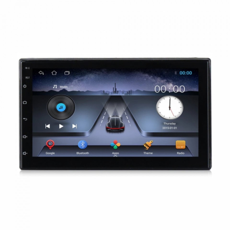 Navigatie dedicata cu Android VW Polo 9N 2001 - 2012, 1GB RAM, Radio GPS Dual Zone, Display HD 7" Touchscreen, Internet Wi-Fi, Bluetooth, MirrorLink, USB [6]