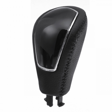Nuca schimbator, Compatibil cu Ford Mondeo MK4/S-MAX/Kuga, Piele/ABS, Negru [3]