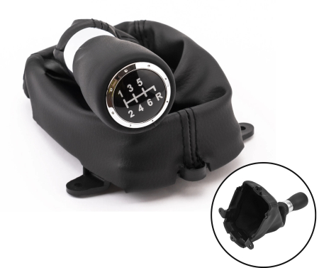 Nuca Schimbator Viteze cu Burduf din Eco Piele pentru Honda Accord VIII 2008-2014 6 Viteze OEM 54102-T2A-L01ZB [1]