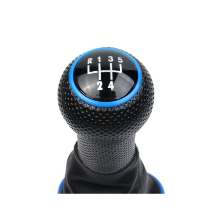 Nuca schimbator viteze + manson albastru compatibil Volkswagen VW Golf 4 Bora [1]