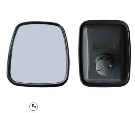 Oglinzi auto si accesorii - Oglinda laterala exterioara universala cu unghi larg 220 mm x 175 mm pentru camioane, autobuze, utilaje de constructii si agricole, excavatoare, rulote etc.