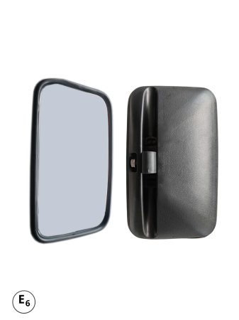 Oglinda universal exterioara laterala pentru vedere din spate 300 mm x 183 mm pentru camion, autobuz, utilaje de constructii si agricole, excavatoare, rulote si altele. [0]