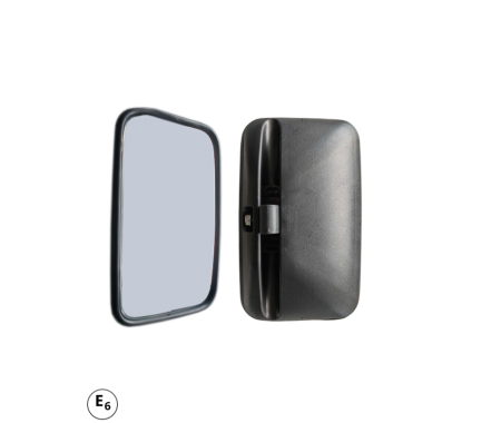 Oglinzi auto si accesorii - Oglinda universal exterioara laterala pentru vedere din spate 300 mm x 183 mm pentru camion, autobuz, utilaje de constructii si agricole, excavatoare, rulote si altele.