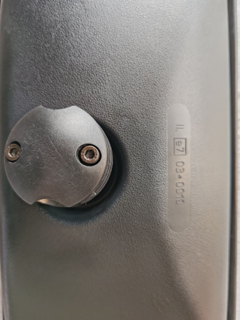 Oglinda universal exterioara laterală  384 mm x 190 mm pentru camion, autobuz, utilaje de constructii si agricole, excavatoare, rulote si altele. [4]