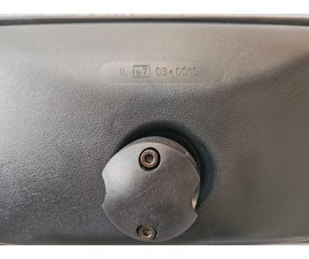 Oglinda universal exterioara laterală  384 mm x 190 mm pentru camion, autobuz, utilaje de constructii si agricole, excavatoare, rulote si altele. [2]