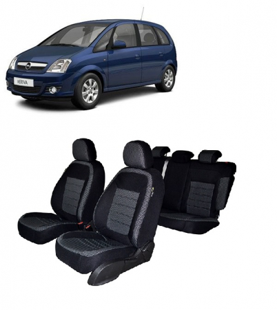 Opel - Huse scaune dedicate OPEL MERIVA 2003-2009 (Scaune spate individuale)