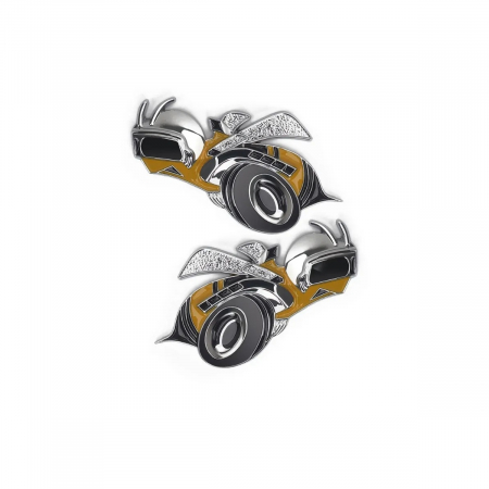 Ornament "ALBINA" metalic 11,5x6cm Cod: JST-02 [1]