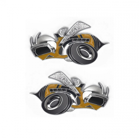 Ornament "ALBINA" metalic 11,5x6cm Cod: JST-02 [2]