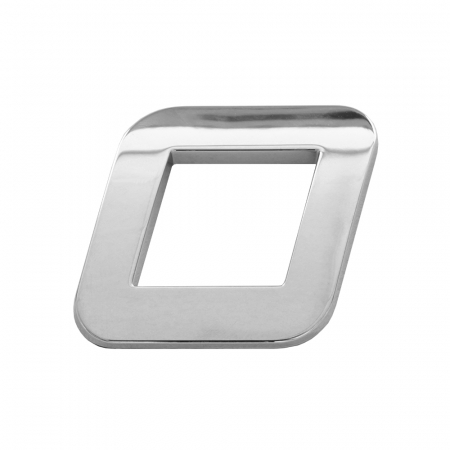 Ornamente auto - Ornament Auto 3D. Litera O. 26 Mm. Cromat