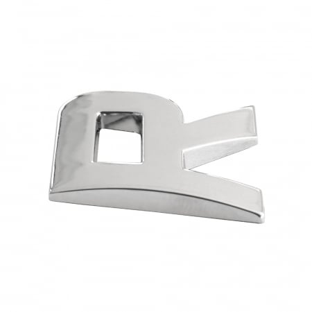 Ornament Auto 3D. Litera R. 26 Mm. Cromat [1]