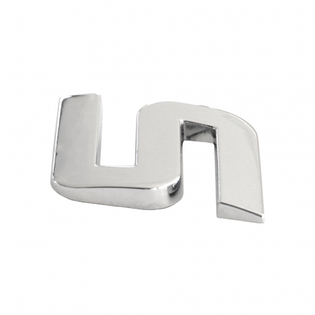 Ornament Auto 3D. Litera S. 26 Mm. Cromat [2]