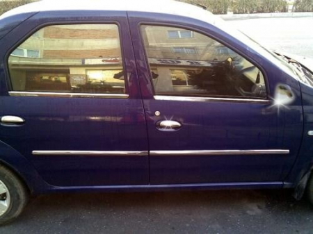 Tunning Auto - Ornament bandou inox compatibil Logan.