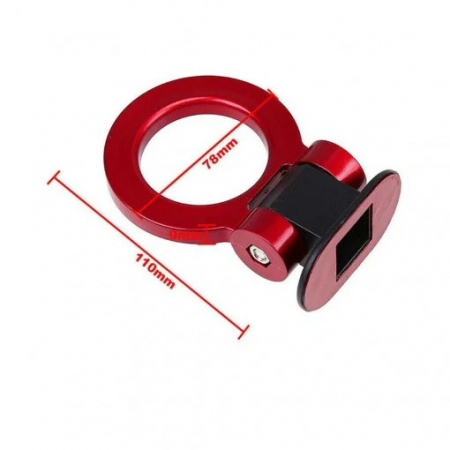 Ornament carlig remorcare racing. Cod:ISO7220 - Negru [1]