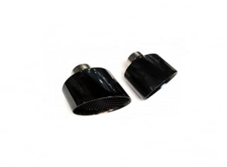 Ornament toba - Ornament de toba compatibil Audi model tip RS- Negru