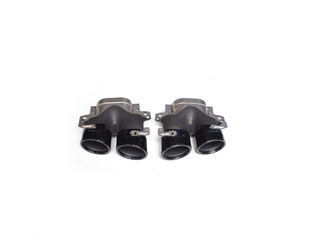 Ornament toba - Ornament de toba compatibil Mercedes Clasa E W213 pachet AMG - Negru