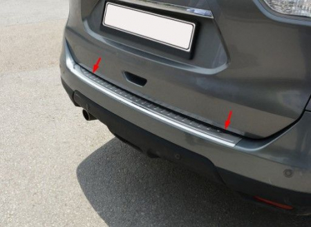 Nissan - Ornament inox protectie portbagaj  compatibil NISSAN X-TRAIL ( 2005-2012)