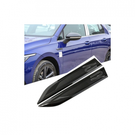 Ornamente auto - Ornament metalic Negru 20cmx2.9cm