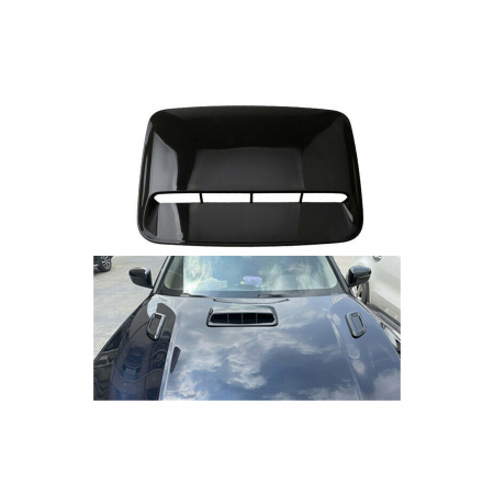 Ornament priza aer capota culoare negru lucios [0]