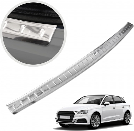 Audi - Ornament inox protectie portbagaj cromat AUDI A3 (2012-2019) HATCHBACK 5D/SEDAN