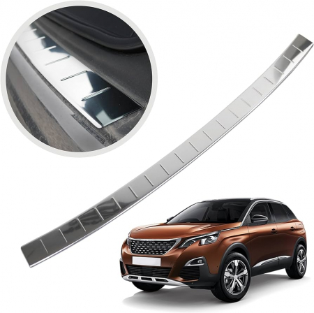 Peugeot - Ornament protectie portbagaj inox compatibil PEUGEOT 3008 (2016-2022)