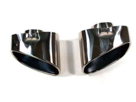 Ornament toba chrome BMW X5 E70 2007-2013 – Set 2 bucăți [2]