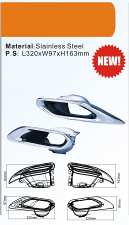Ornament toba - Ornament toba compatibil Lexus LS