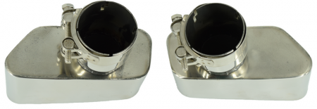 Ornament toba premium CROM compatibil BMW Seria 5 F10 [2]