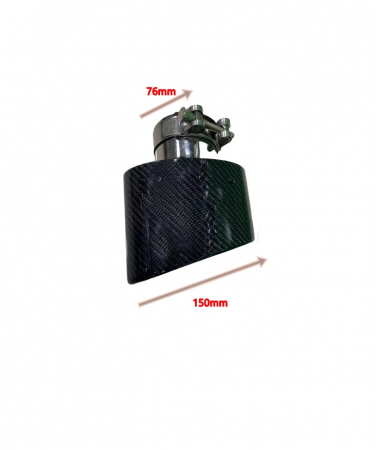 Ornament toba universal - carcasa din carbon [1]