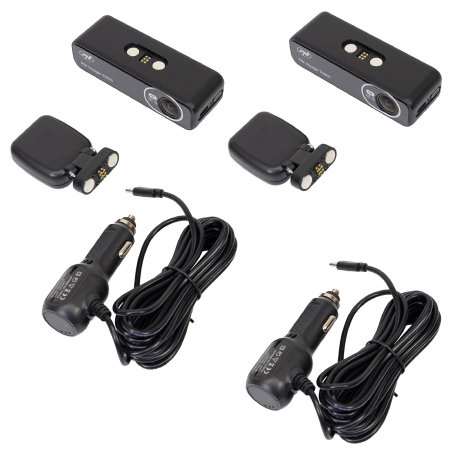 Pachet 2 bucati Camera auto DVR PNI Voyager S2600 WiFi, 4K Ultra HD, GPS, fara display, functie Monitorizare parcare, G-sensor, inregistrare video si audio, alimentare 12V/24V [2]