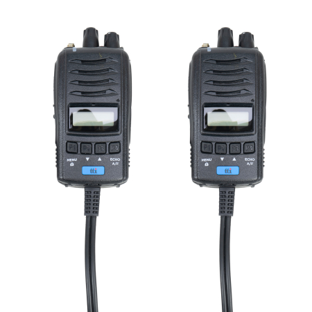 Electronice si electrice auto - Pachet 2 bucati Statie radio CB portabila TTi TCB-H100 alimentare 12V/24V, Roger Beep, Squelch