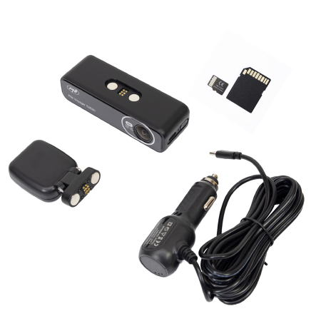 Pachet Camera auto DVR PNI Voyager S2600, WiFi, 4K Ultra HD, GPS si card de memorie microSD 128GB inclus [2]