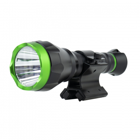 Pachet Lanterna PNI Adventure F750 Green Light din aluminiu si suport de montaj magnetic PNI FLM33 [3]