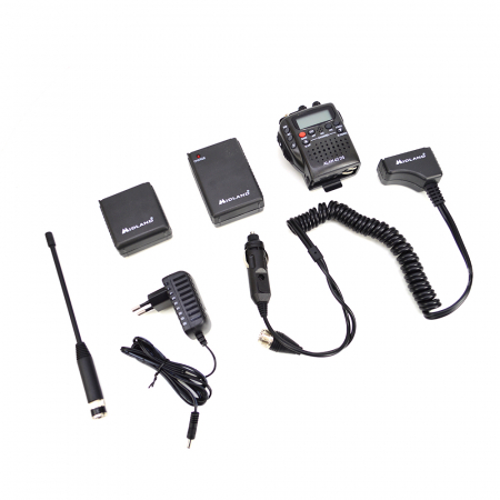 Pachet Statie radio CB Midland Alan 42 DS, Dual Watch, 4W, 12V + Antena PNI S75 cu magnet 8-10 KM [3]