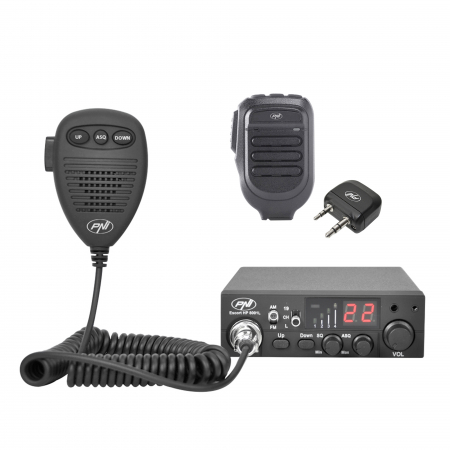Pachet Statie radio CB PNI Escort HP 8001L ASQ + Microfon si Dongle cu Bluetooth PNI Mike 80 [7]