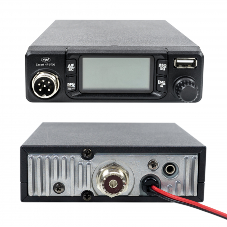Pachet Statie radio CB PNI Escort HP 9700 USB si Antena CB PNI ML100 cu baza magnetica [2]