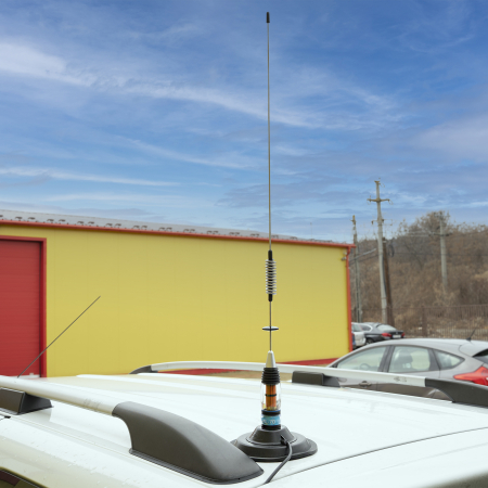 Pachet statie radio CB TTi TCB-H100 12V/24V, Roger Beep si antena CB PNI ML70 cu magnet inclus [3]