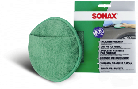 Solutii curatare si intretinere - Pad Din Microfibra Pentru Intretinerea Materialelor Plastice Sonax