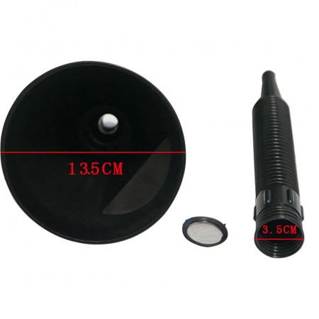 Palnie auto, pentru ulei si benzina, lungime tub 36 cm, plasa filtru pentru a nu permite intrarea impuritatilor [4]