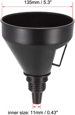 Palnie auto, pentru ulei si benzina, lungime tub 36 cm, plasa filtru pentru a nu permite intrarea impuritatilor [2]