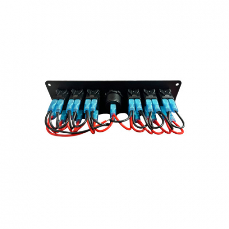 Panou cu 6 intrerupatoare tip Rocket voltmetru si USB 4.2A [3]