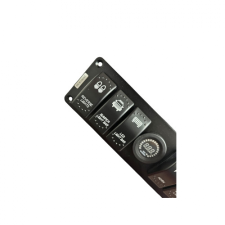Panou cu 6 intrerupatoare tip Rocket voltmetru si USB 4.2A [1]