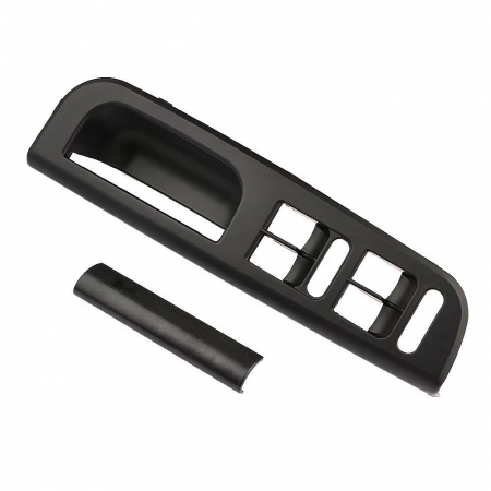 Panou maner interior portiere cu VW Golf IV, Bora, Passat B5-5.5, Sharan, Seat Alhambra, Skoda Superb I - negru, 30x7.5 cm [4]