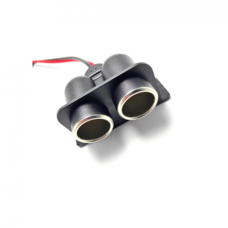 Panou intrerupatore Priza - Panou mufa bricheta dubla 12V/24V / 120W