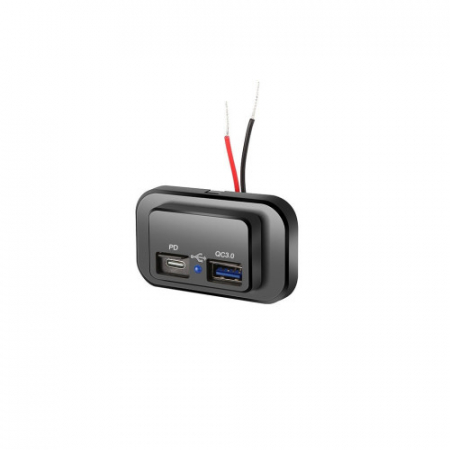 Panou intrerupatore Priza - Panou mufa USB QC3.0 + PD
