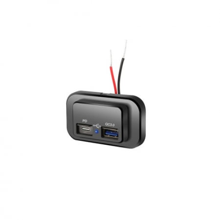 Panou mufa USB QC3.0 + PD [1]