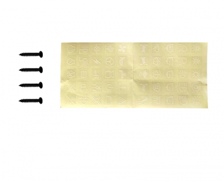 Panou universal cu 4 intrerupatoare ON/OFF cu iluminare LED 12V–24V [3]
